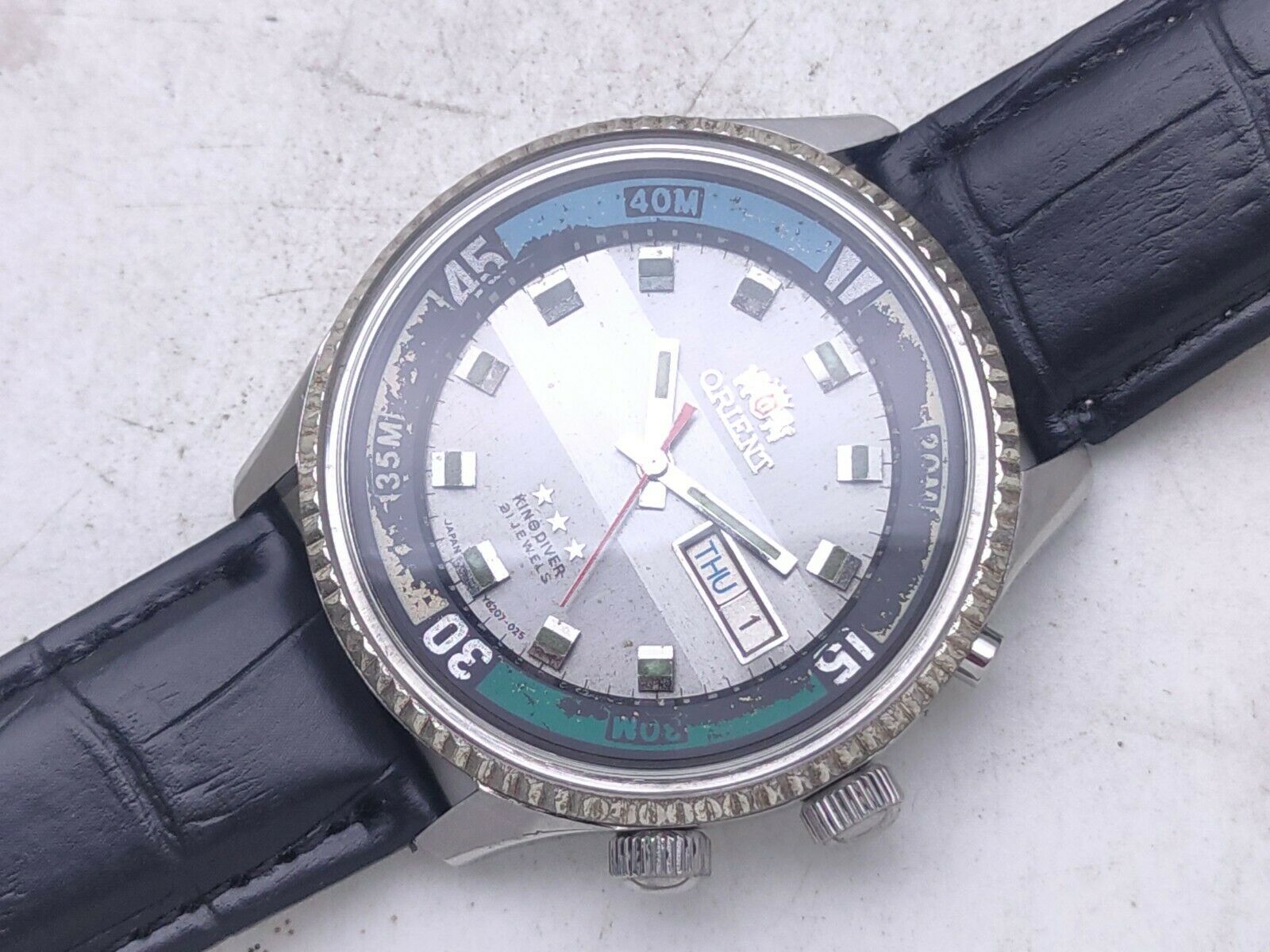 Vintage ORIENT KING DIVER F469620A-7B Japan 21J Automatic 46941 