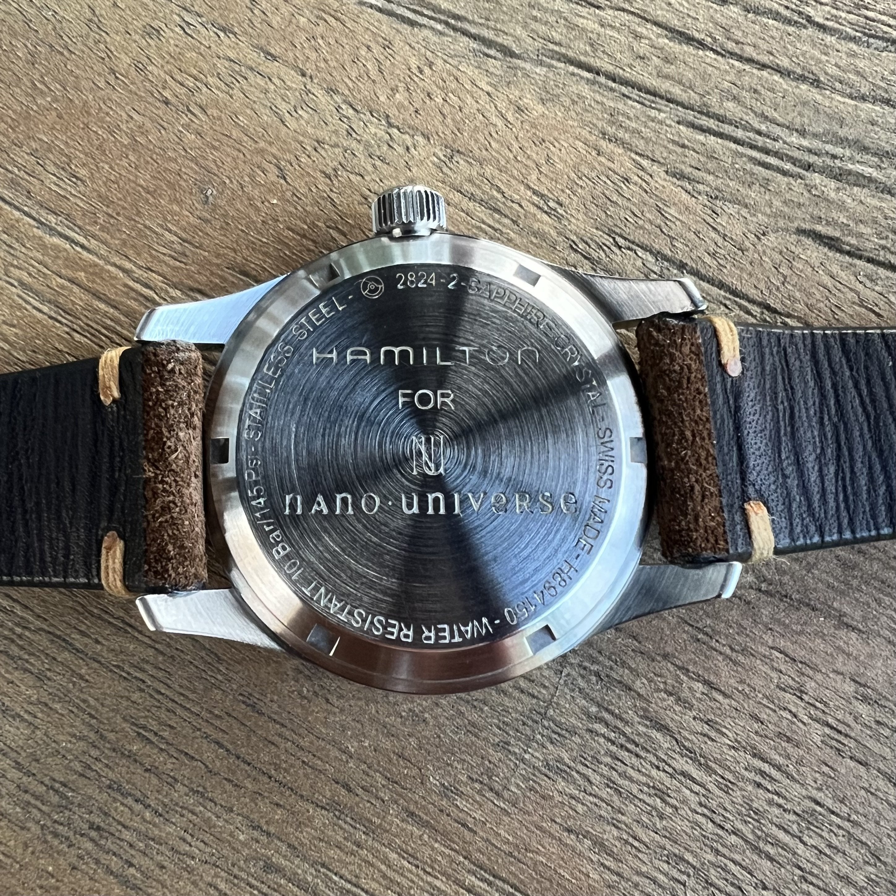 Hamilton x Nano Universe Khaki Automatic 38mm LE | WatchCharts