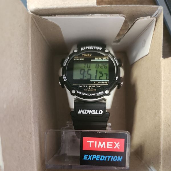 TIMEX WATCH INDIGLO WR 100M visual data 5