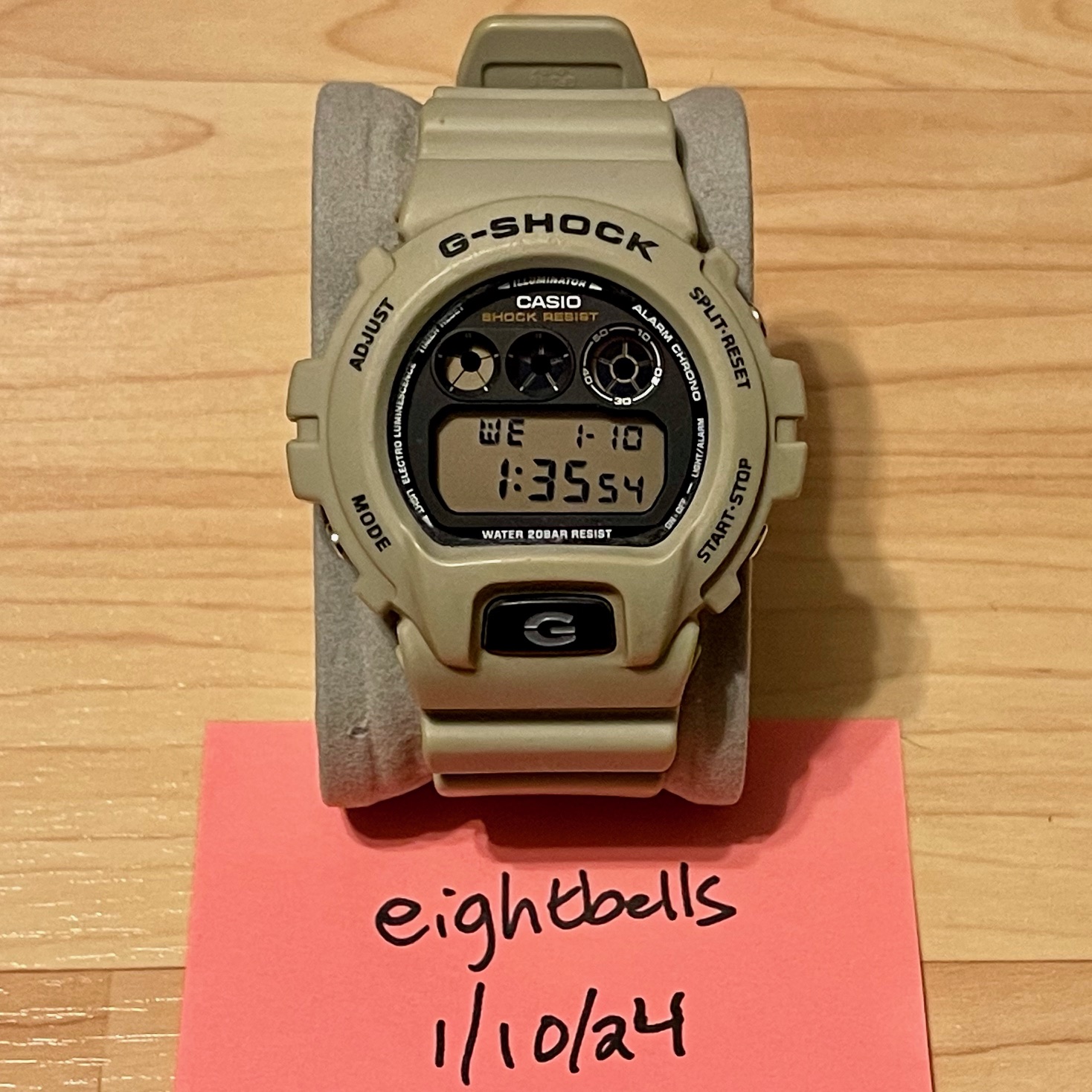 WTS] Casio G-Shock DW-6900SD-8 Desert Sand Series Beige