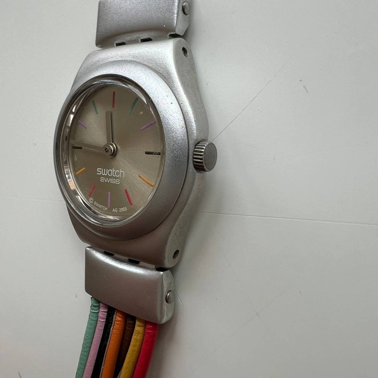 Swatch Women\'s Kids Watch YSS1006 Irony Swiss Quartz Filamento Multicolor 25mm Swatch Irony - Filamento Multicolore YSS1006 Multicolor  main image 2