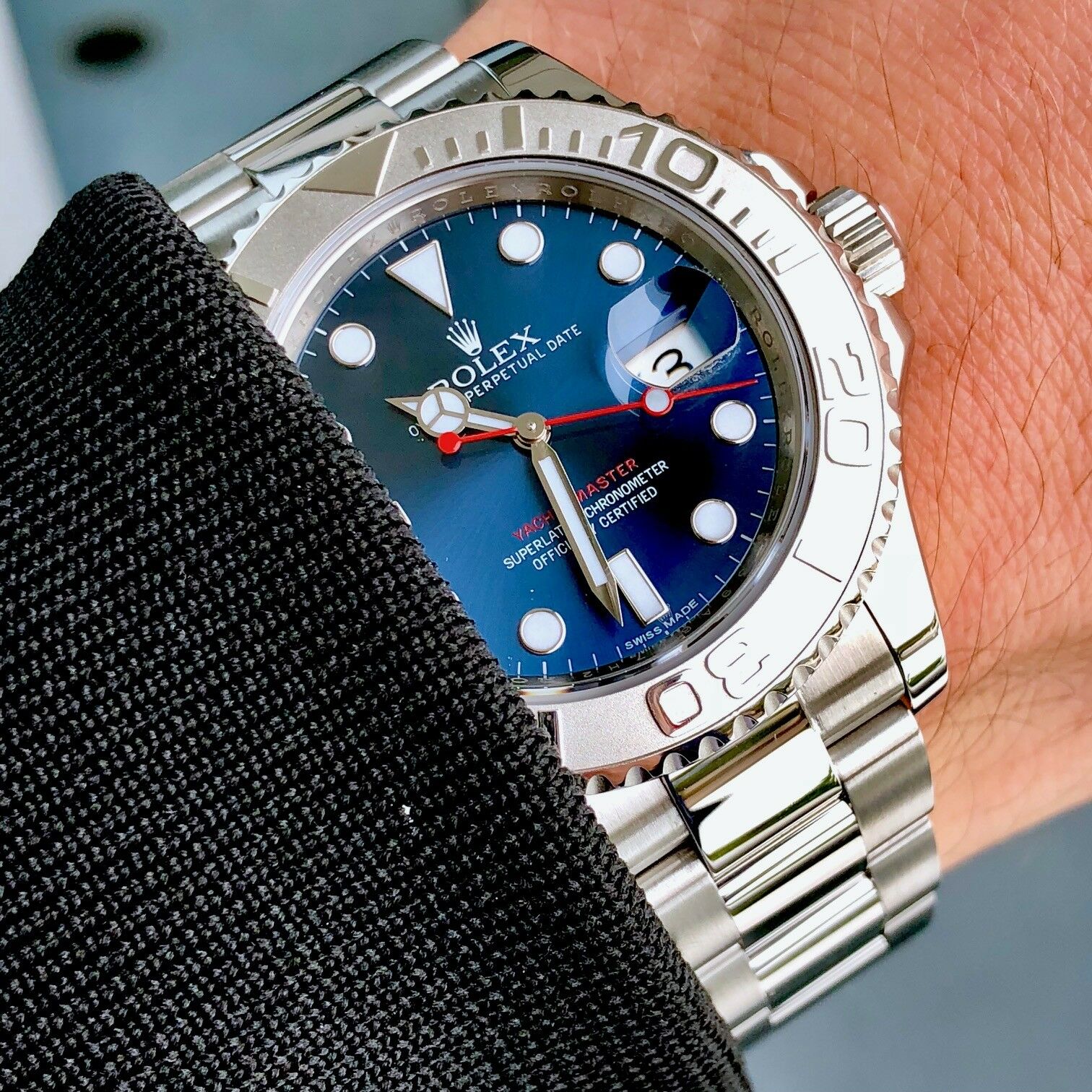 rolex 116622 blue dial