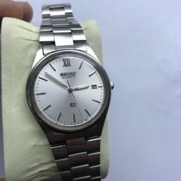 Vintage Seiko 5Y22-8020 SQ Quartz dress watch 99p Start Bid | WatchCharts