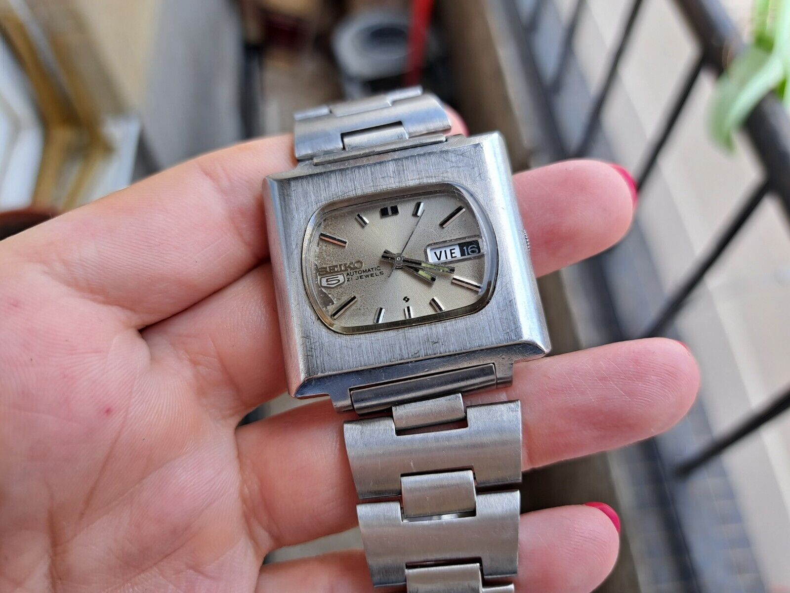 Vintage Seiko 5, automatic 21 jewels (6119 - 5401), made in Japan