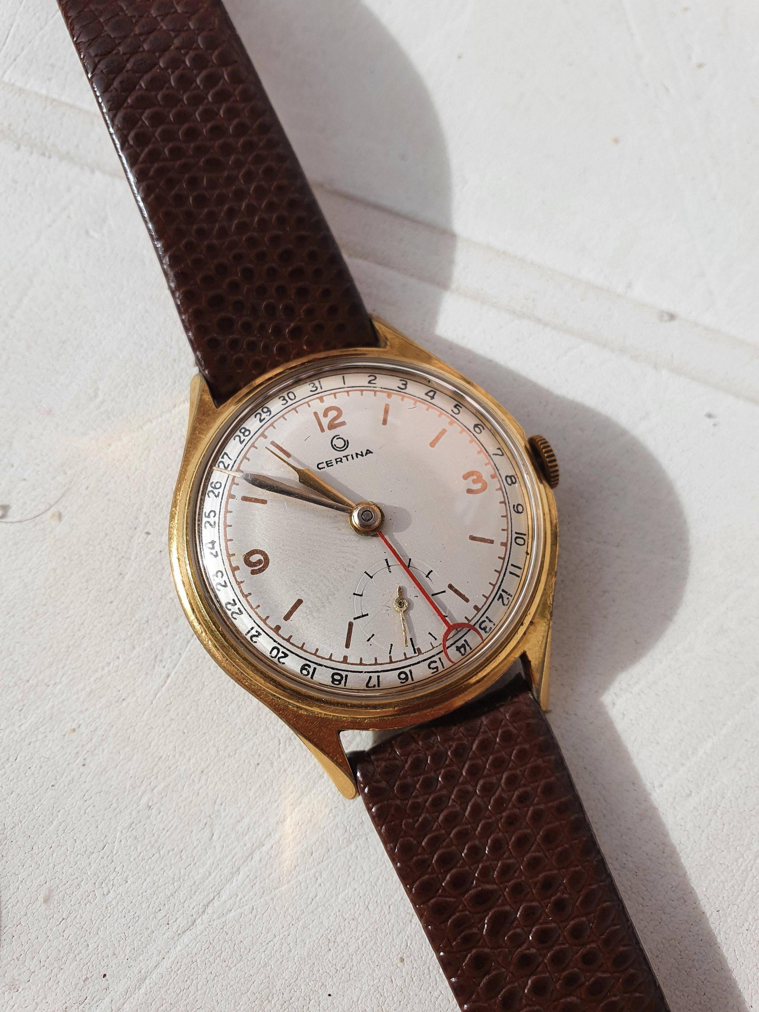 WTS] 60s Certina Pointer Date Manual Wind | 230$ | WatchCharts