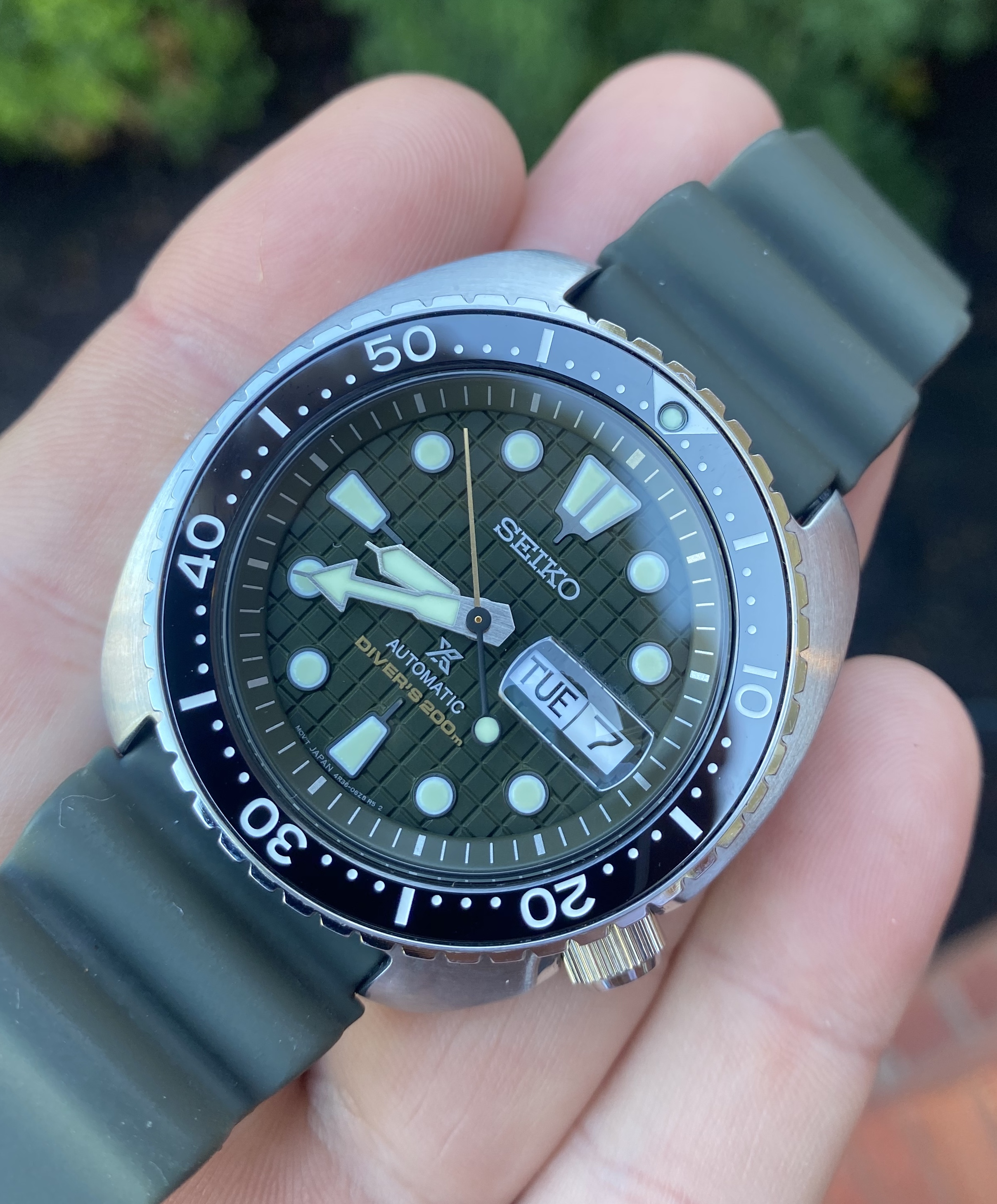 Seiko King Turtle SRPE05 - Green 