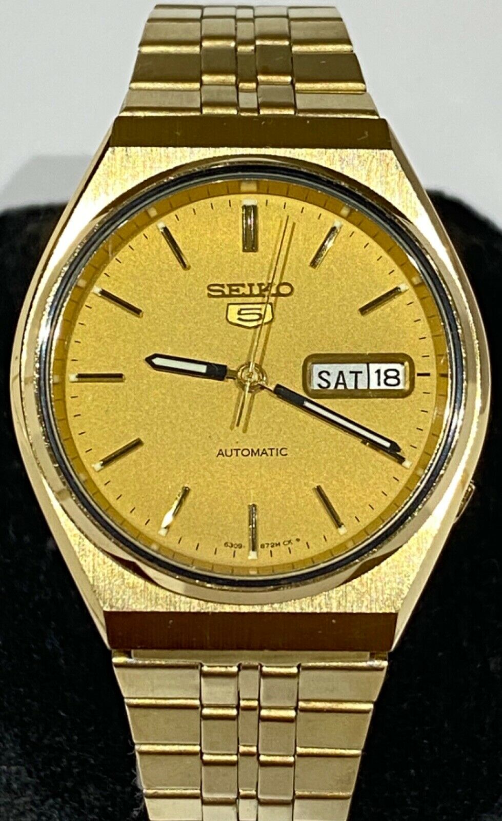 Vintage Seiko 6309 8820 A5 Automatic Men s Watch Water Resistant