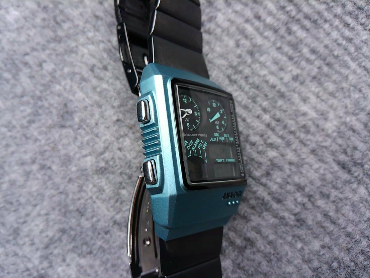 Citizen Ana Digi Temp Trans Continents Model Blue | WatchCharts Marketplace