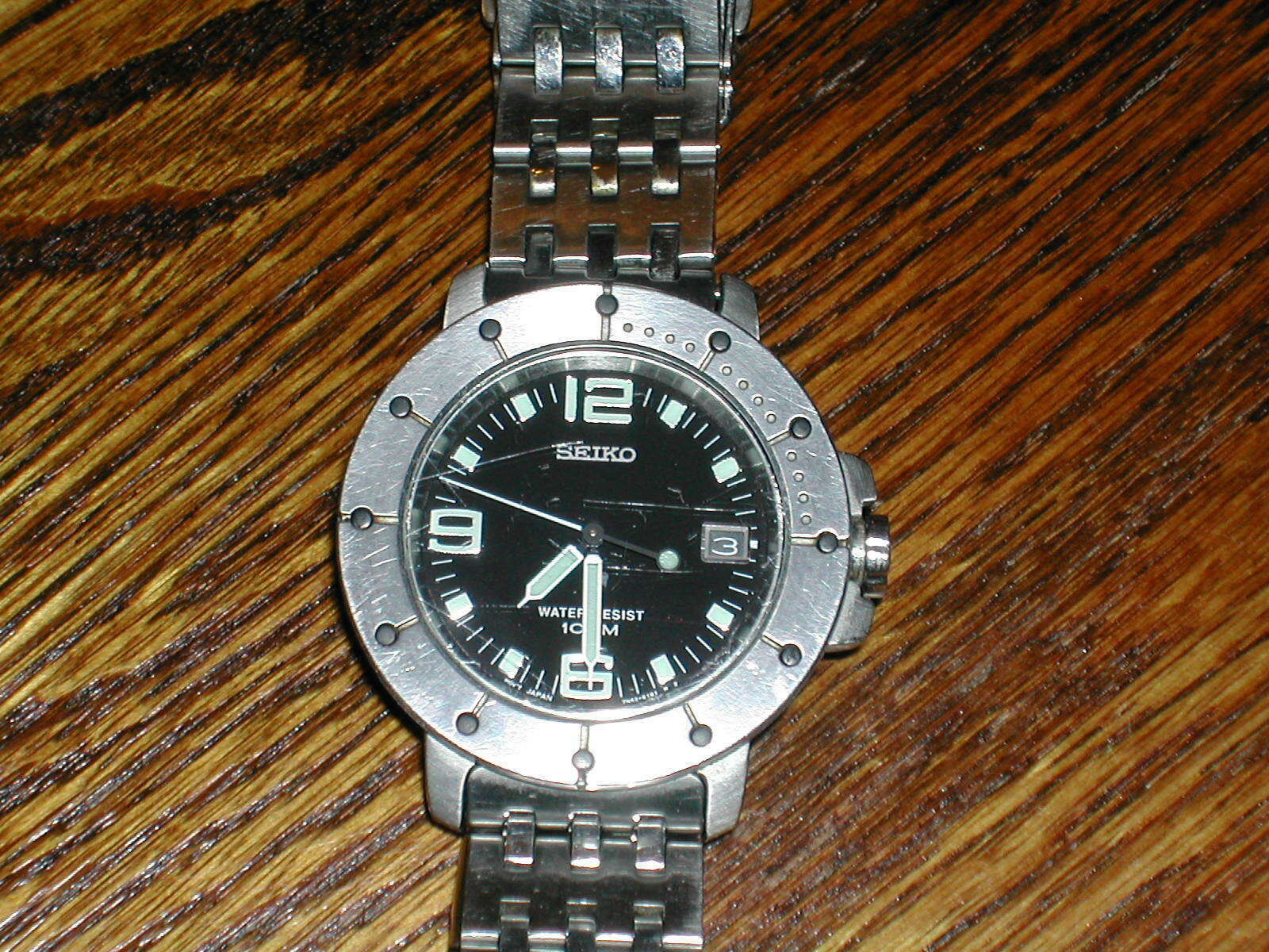 SEIKO 7N42 6139 NEEDS REPAIR DIVERS 7N42 6139 MEN S