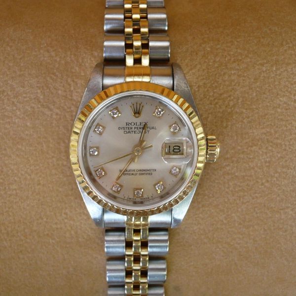[WTS] Rolex 79173 Datejust with Factory Diamond Dial, Boxes and ...