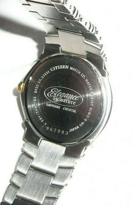 citizen watch elegance signature