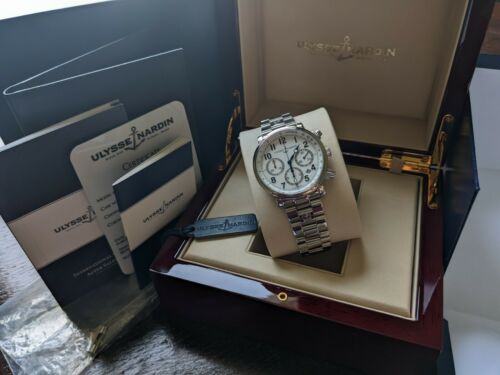 Ulysse Nardin Marine Chronograph 353 88 7 Automatic 40mm Full Set