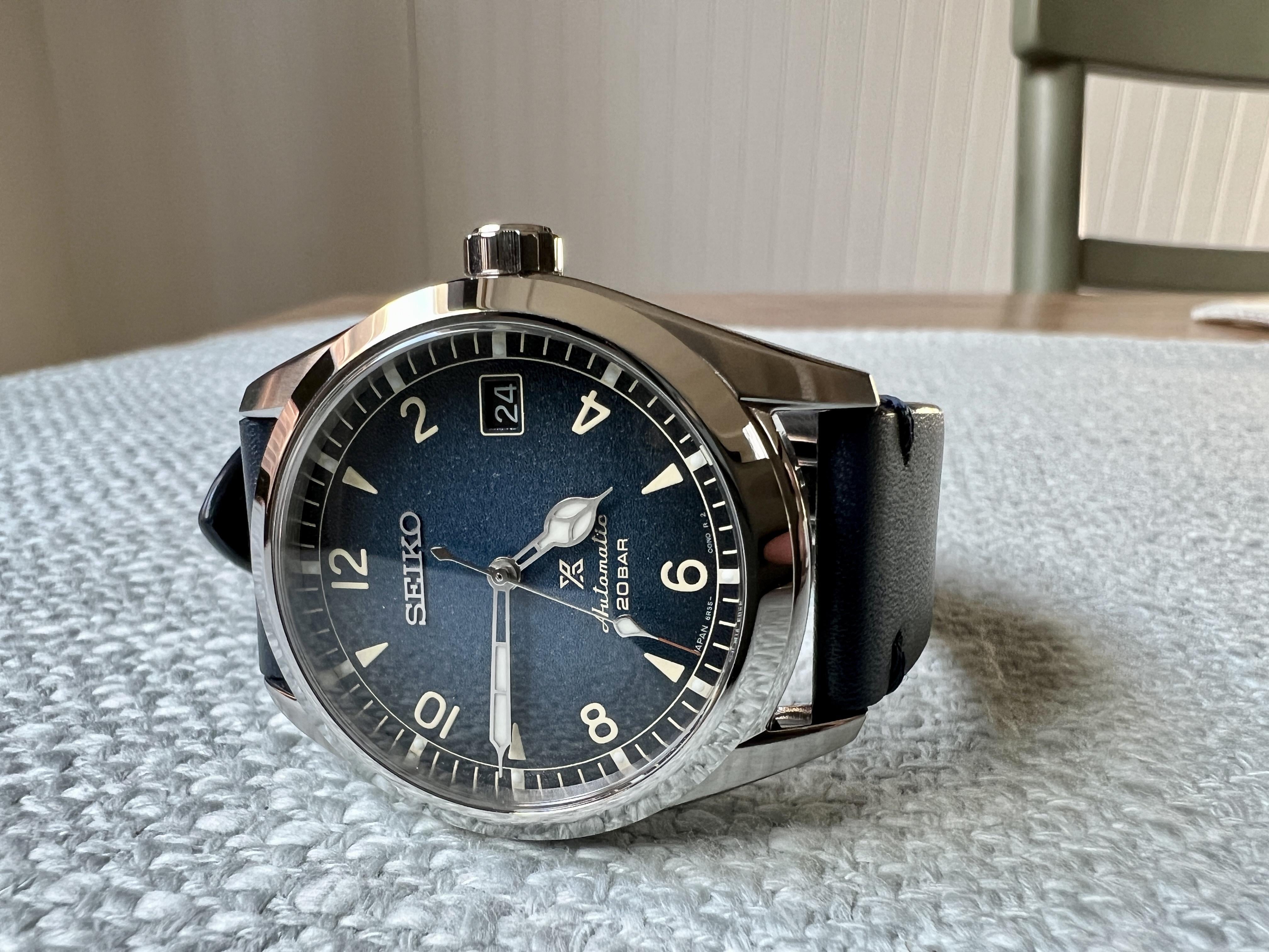 WTS] Seiko “Baby Alpinist” Blue SPB157 | WatchCharts