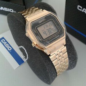 Casio Vintage Iconic Uhr Gold La680wega 1er Selten Neu Retro Armbanduhr Watchcharts