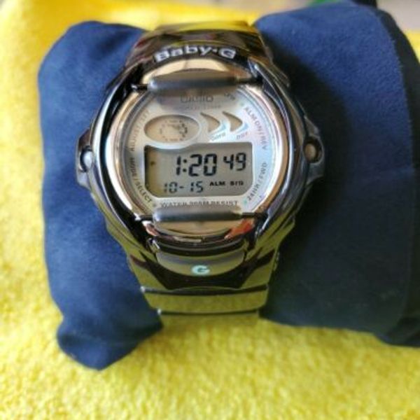 Casio BabyG BG169A Module 2516 Black Case Irridescent Teal Face Fresh