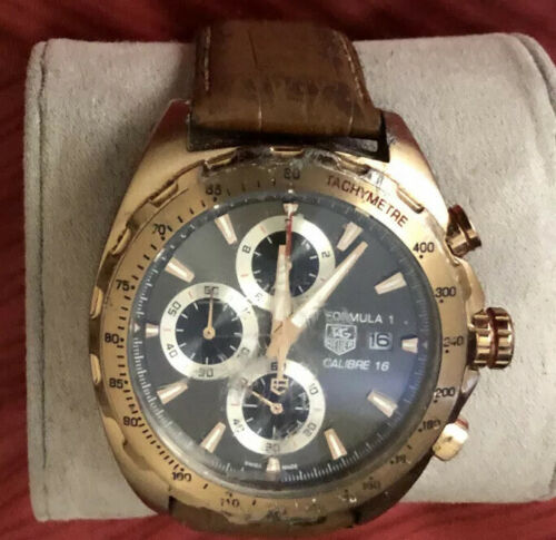 tag heuer formula 1 calibre 16 gold