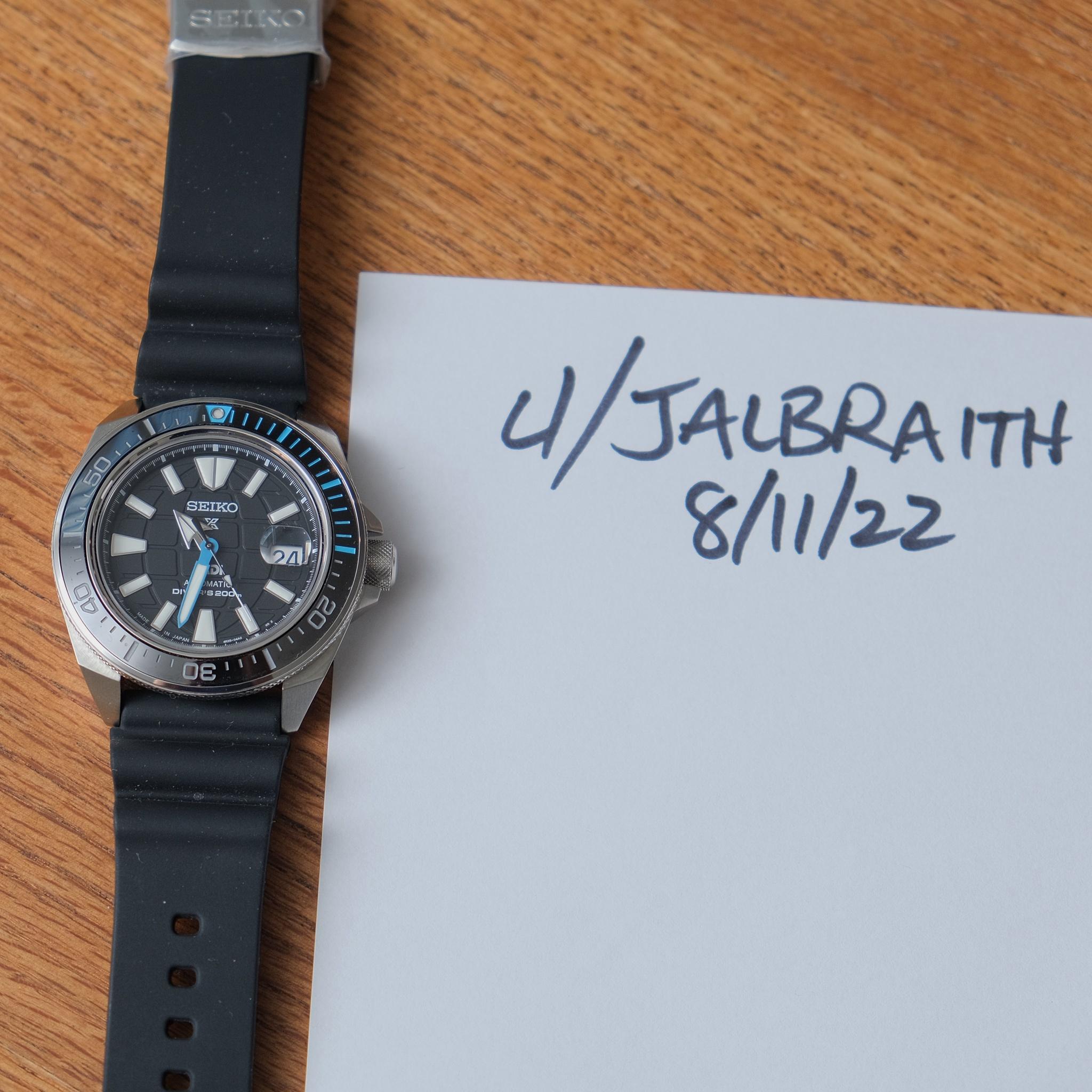 WTS] Seiko Prospex King Samurai PADI Diver SRPG21 - Made in Japan |  WatchCharts