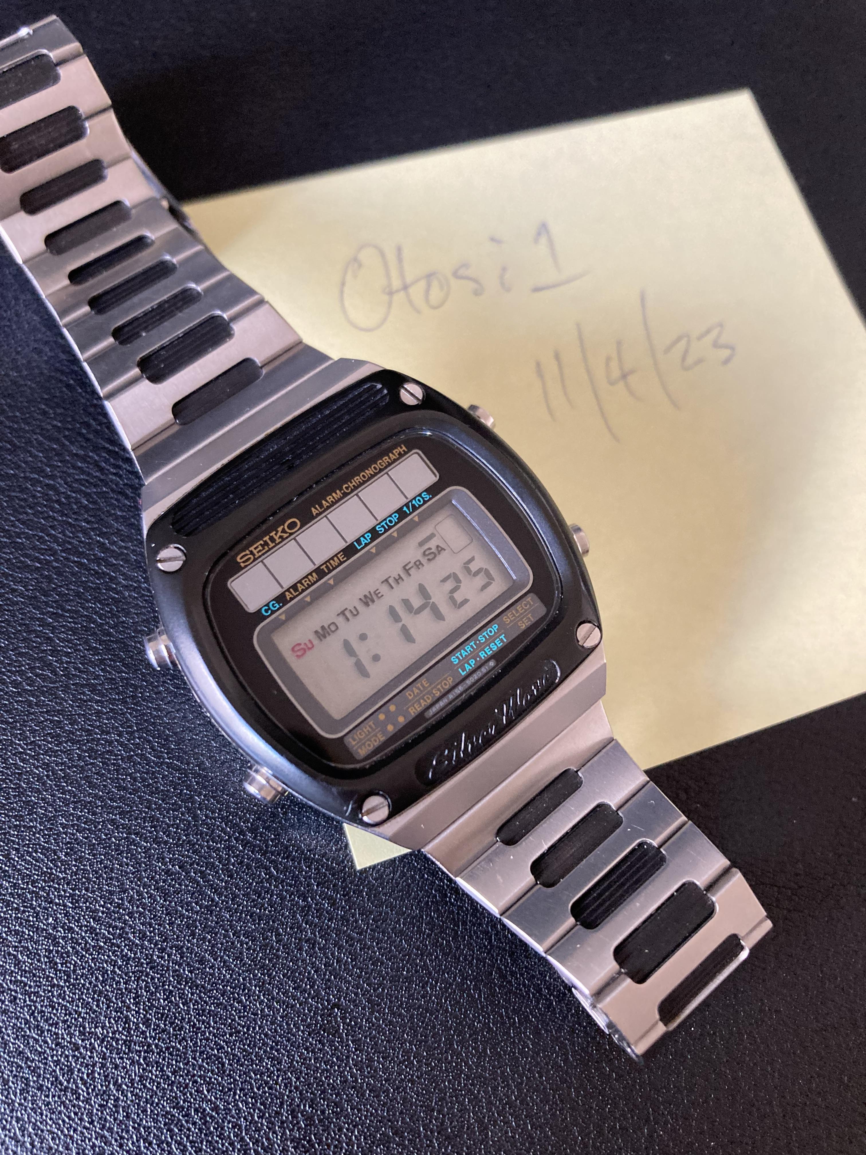 Seiko solar clearance digital watch