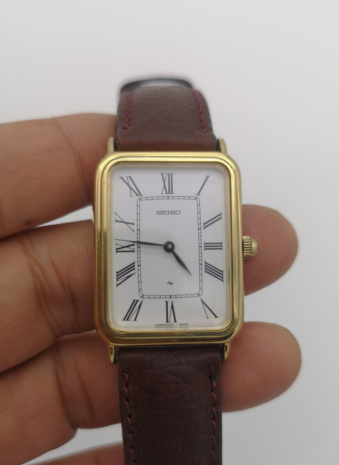 Seiko chariot 2220 - 3460 Rectangular | WatchCharts Marketplace
