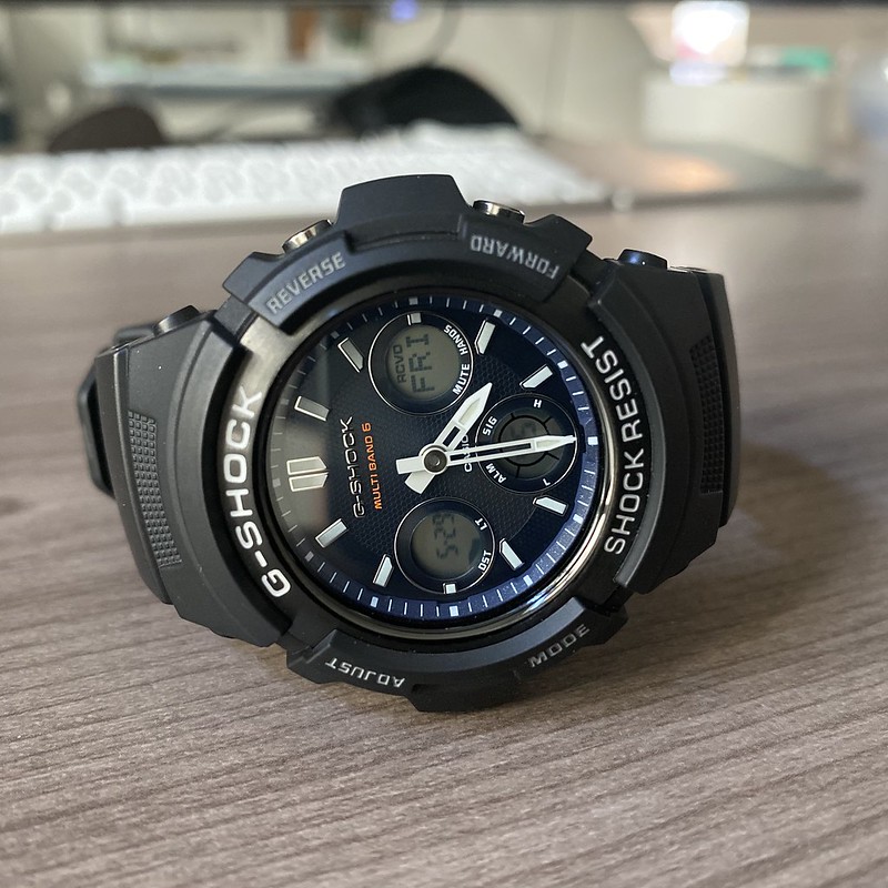 FS: Casio G-Shock AWG-M100SB | WatchCharts Marketplace