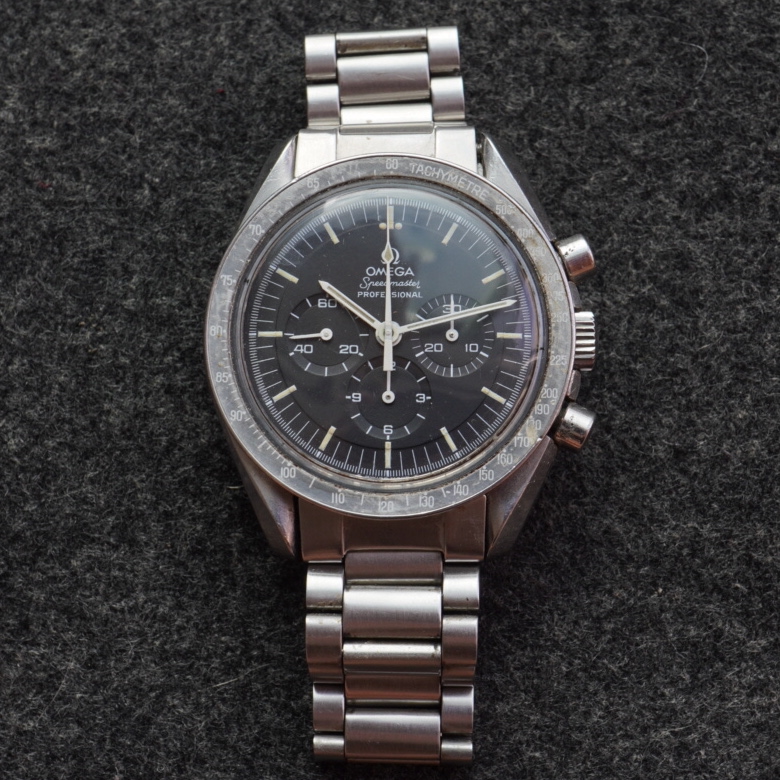 FS 1971 Omega Speedmaster Professional Ghost Bezel Step Dial