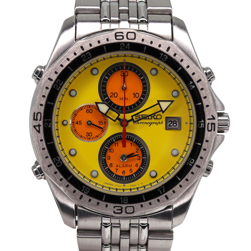 SEIKO [Seiko] SZQT001 7T32-7C70 Nagano Olympics quartz battery 