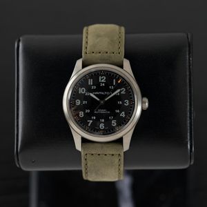 New Battery [Exc+5] HAMILTON 9445B Khaki Field Men's Quartz Watch