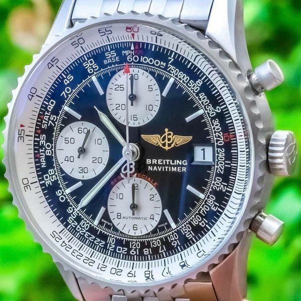 FS: Breitling Navitimer Fighters Special Edition Black Dial Bracelet ...