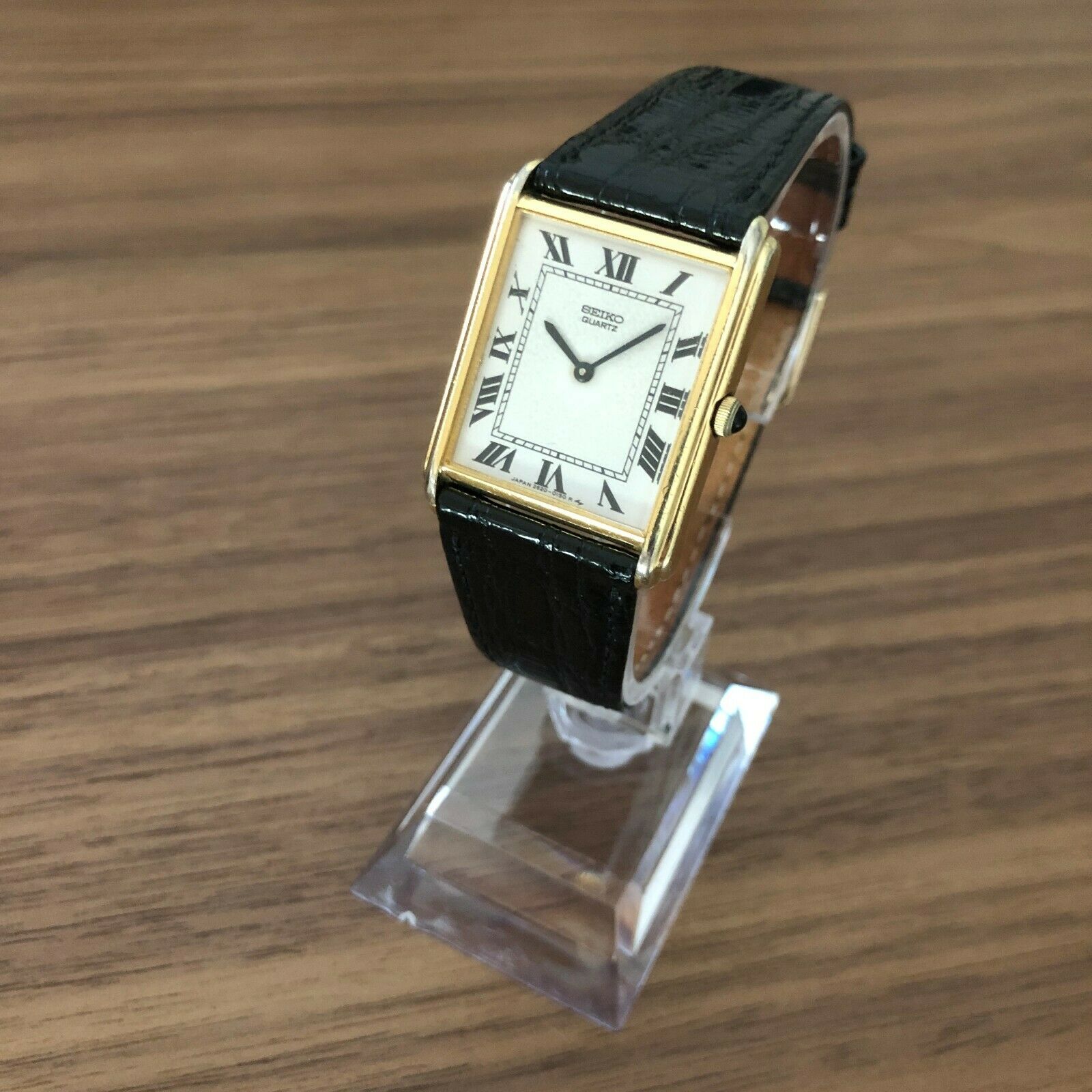 SEIKO Tank 2620-5580 26mm Daini Seikosha 1980 RARE Vintage Japan Iconic  Full Set | WatchCharts