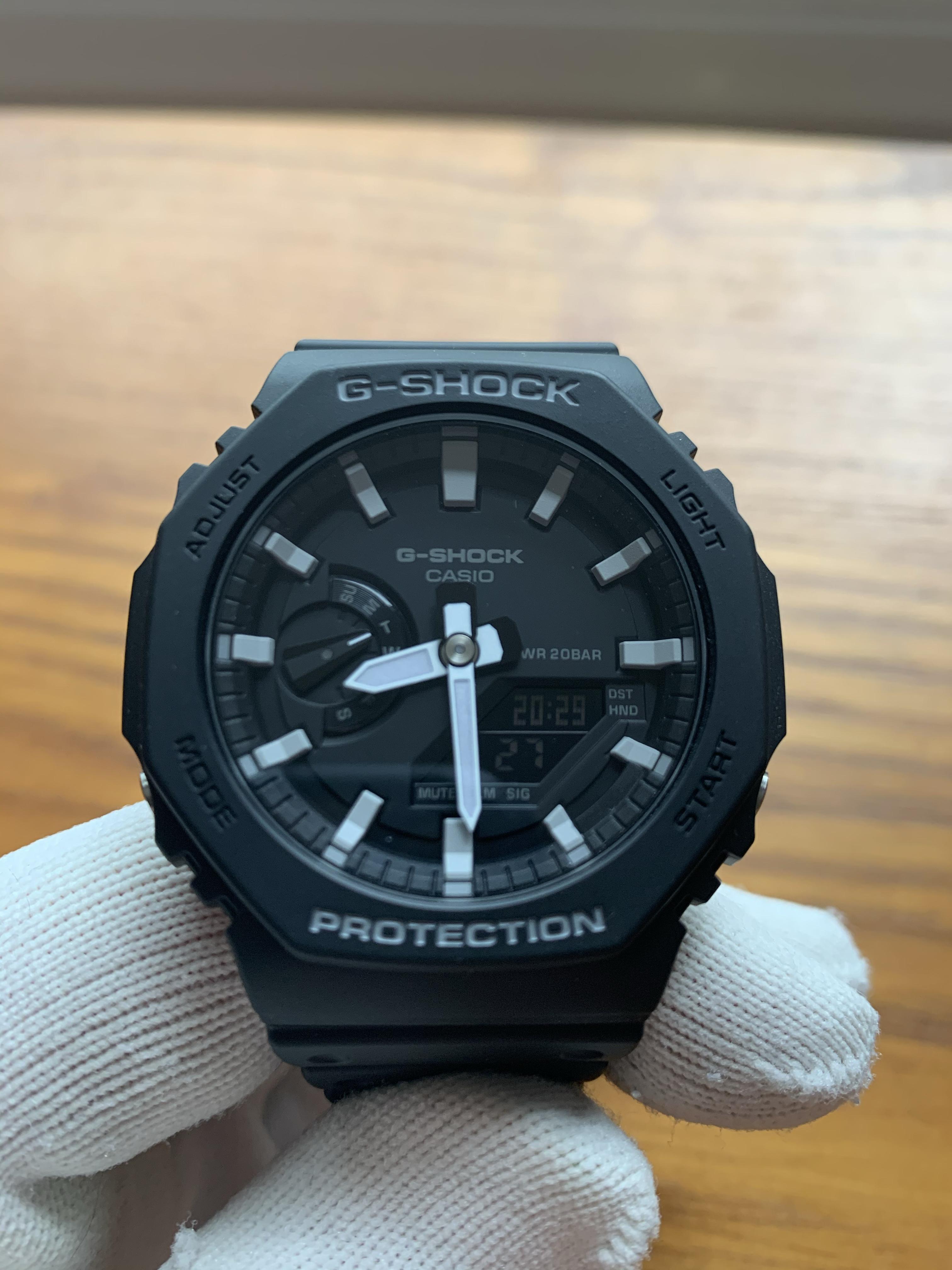 Fs Casio G Shock Ga 2100 1ajf Like New Watchcharts