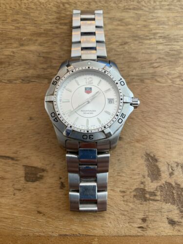 Tag Heuer Aquaracer WAF112 Men s Silver Watch WatchCharts