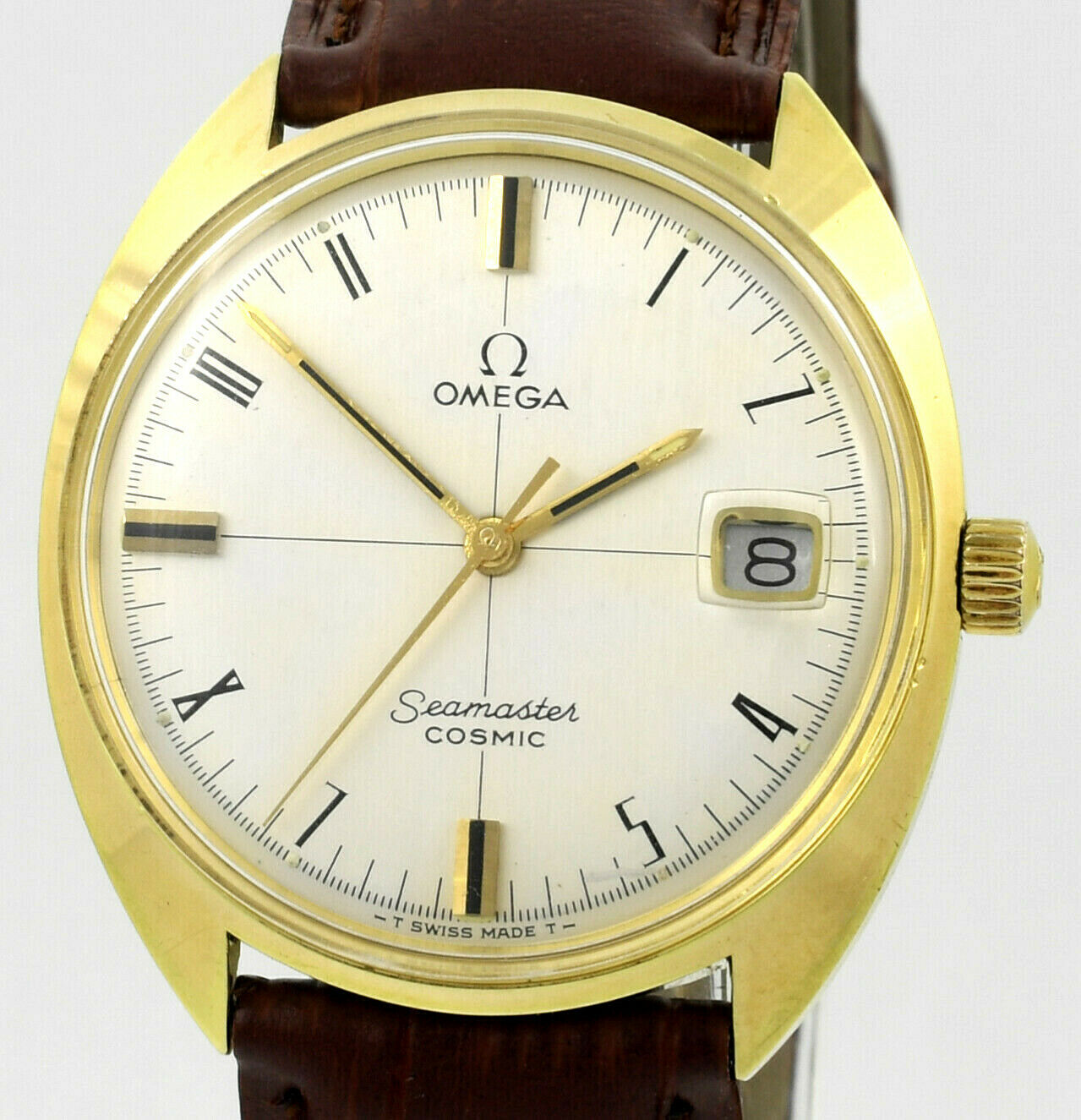 Omega seamaster outlet cosmic gold