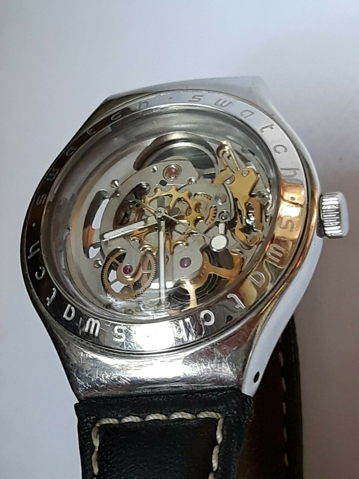 Swatch irony automatic discount 21 jewels price