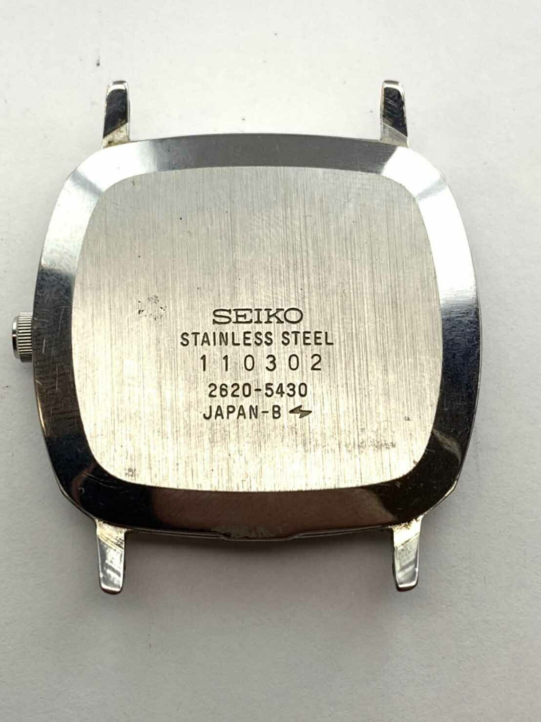SEIKO 2620-5430 Quartz Wrist Watch Japan | WatchCharts Marketplace