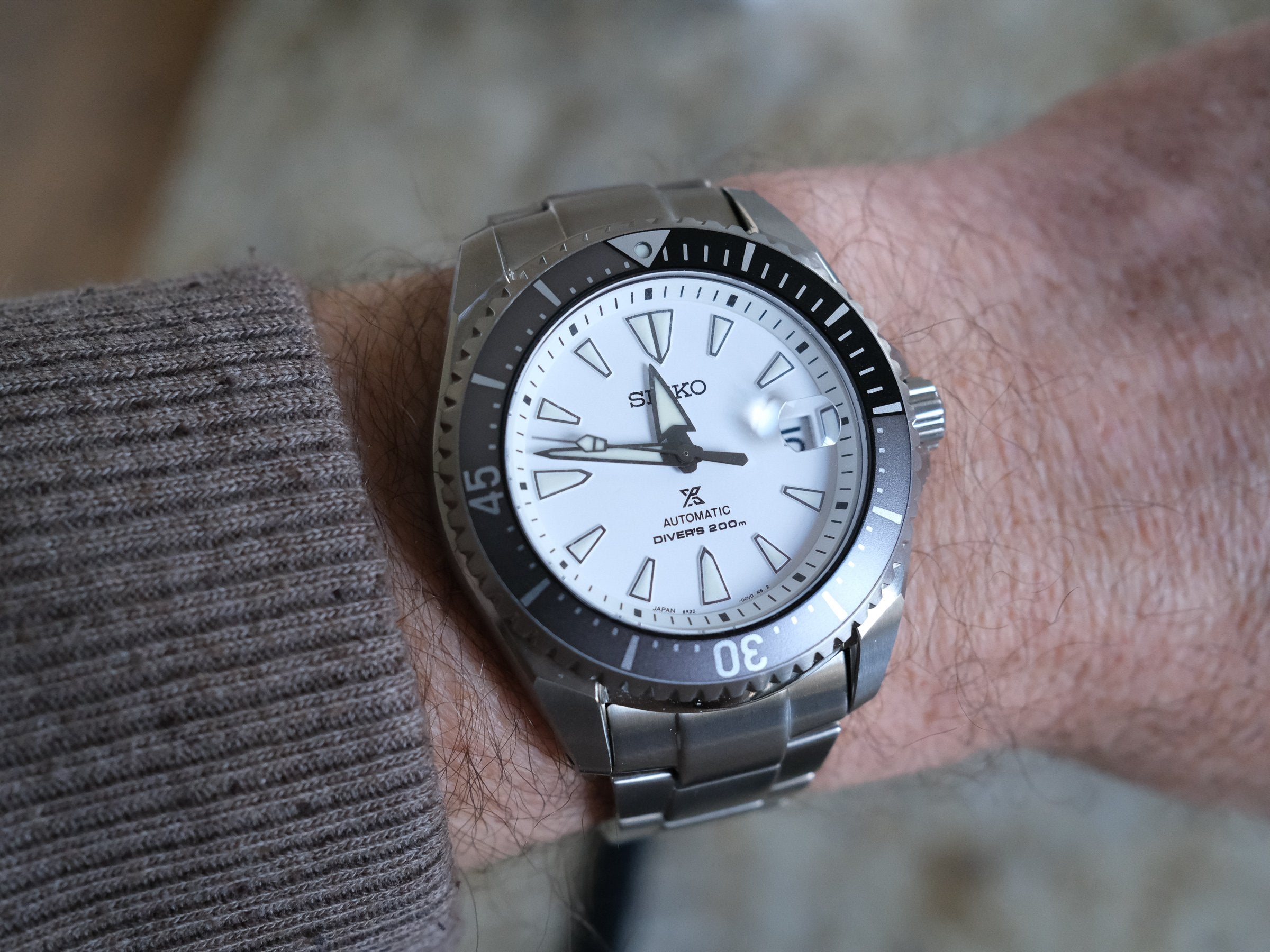 Seiko SBDC131 SPB191 – Titanium Shogun | WatchCharts Marketplace