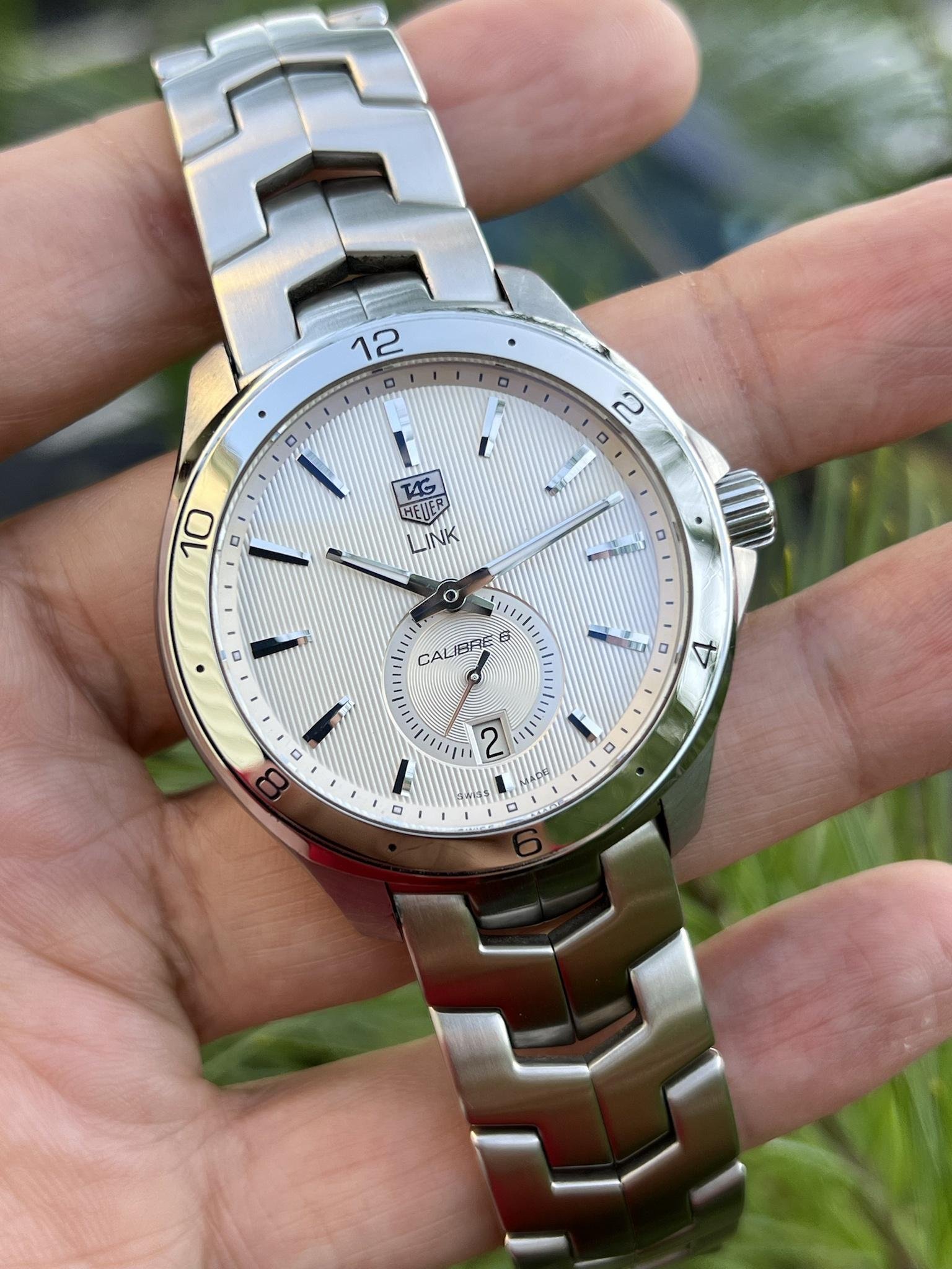 Tag Heuer. Link. Automatic. Calibre 6. 825 USD WatchCharts