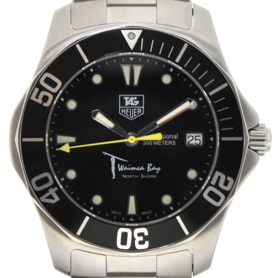 Used] TAG Heuer Aquaracer Waimea Bay Men's Watch Quartz SS