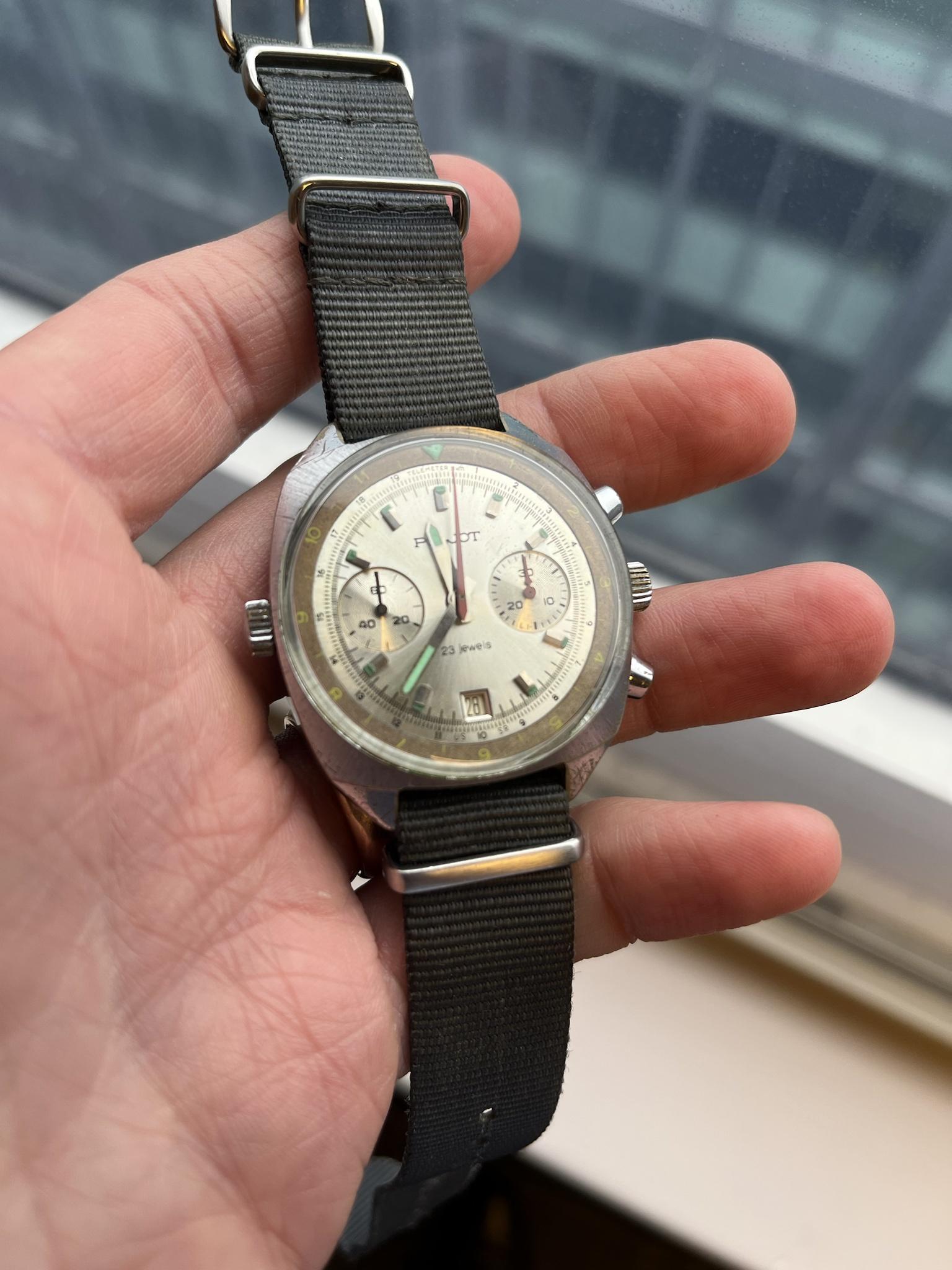 WTS Poljot Mechanical Chronograph 3133 USSR Made WatchCharts