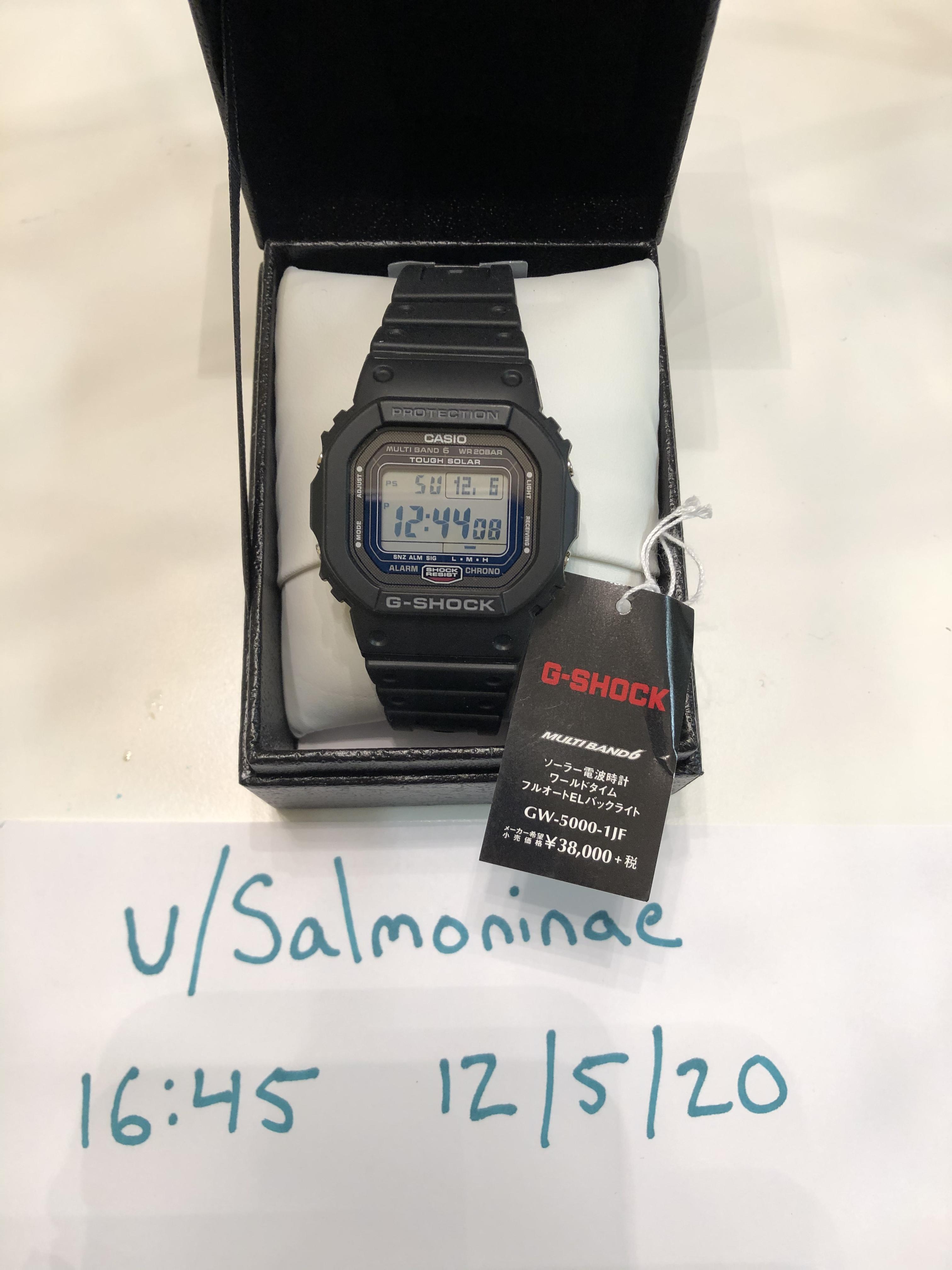 Wts Casio G Shock Gw 5000 1jf Brand New With s Watchcharts