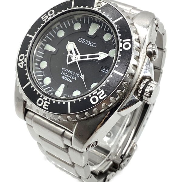 Seiko kinetic scuba diver's 200m 5m62 deals