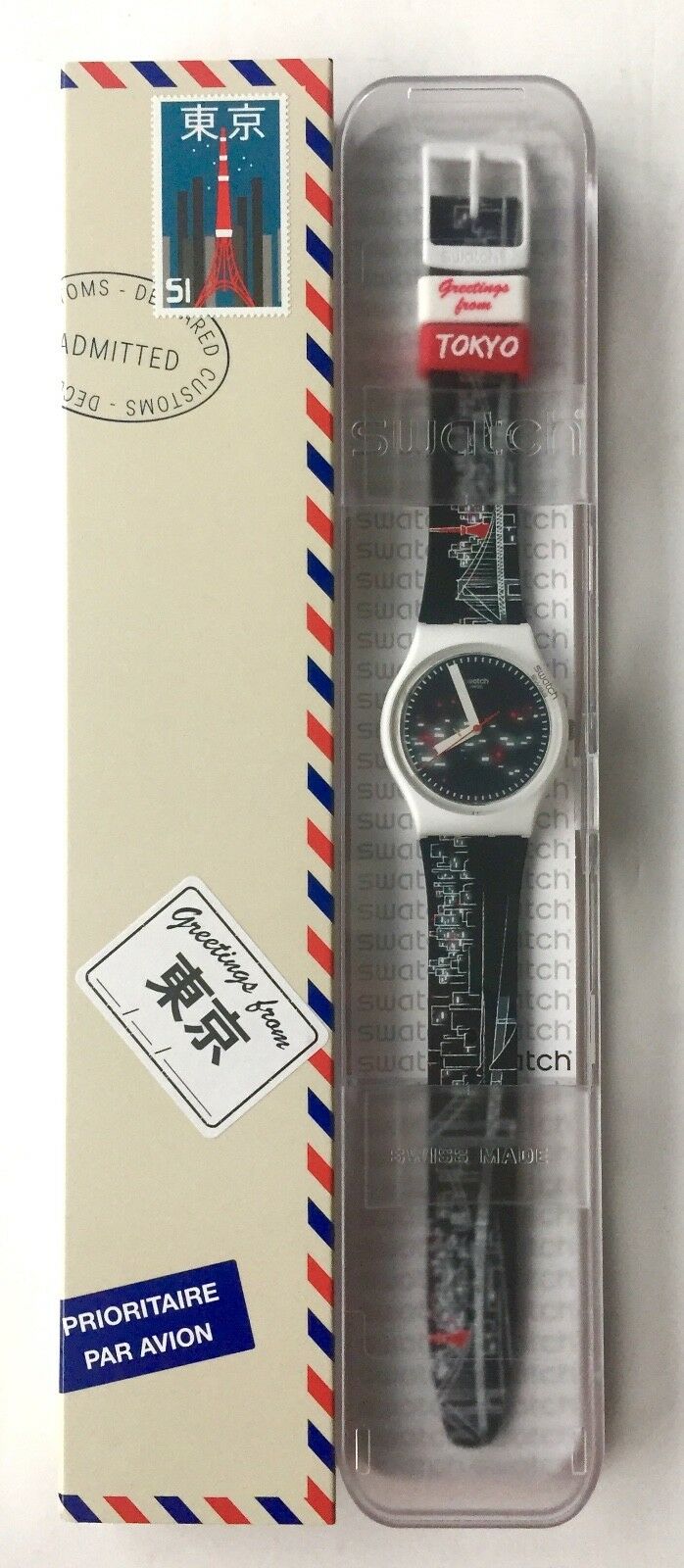 SWATCH WATCH 2017 DESTINATION GREETINGS FROM TOKYO JAPAN EXCLUSIVE