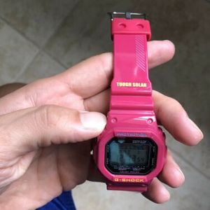 Casio G-Shock GRX-5600A Tough Solar G-LIDE Pink Watch Used But