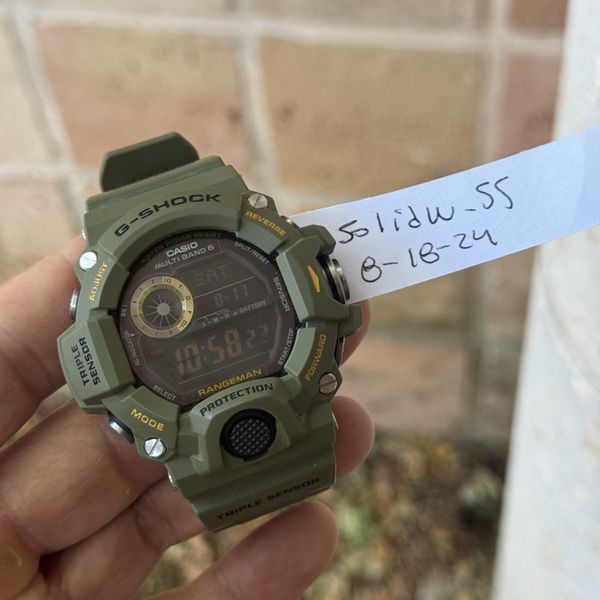 [WTS] Casio Rangeman GW9400-3 Military Green $150!! | WatchCharts ...