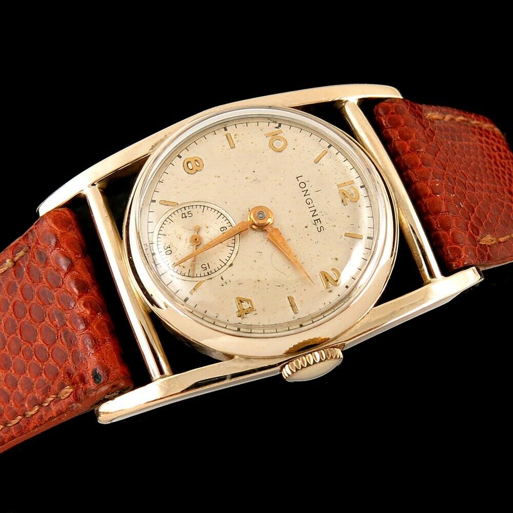 Vintage Men s 1944 Longines Mainliner 17 Jewel 10L Gold Filled