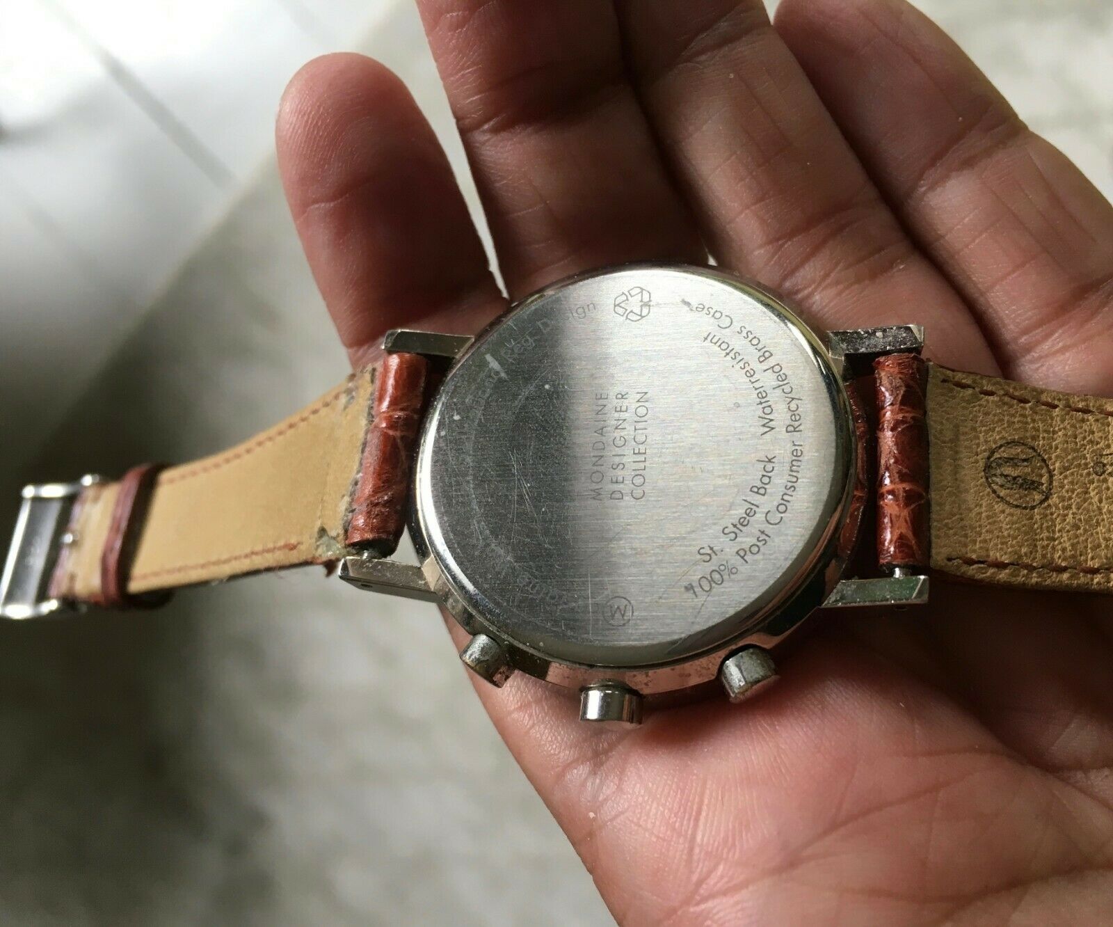 Rare Vintage Mondaine Designer Collection Chronograph Watch | WatchCharts