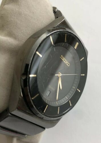 Seiko 7N42 L 0FK0 Quartz Analog Watch Black With Date WatchCharts