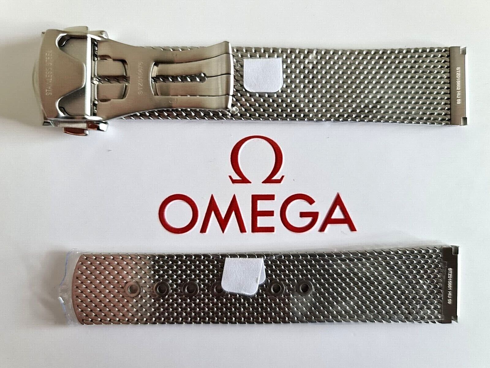 Omega mesh bracelet discount 20mm