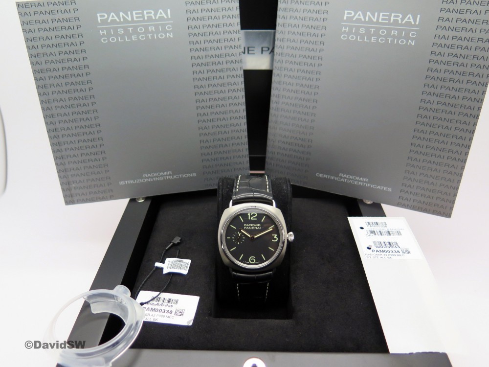 FS Panerai PAM 338 RADIOMIR 42MM TITANIUM IN HOUSE MOVEMENT M