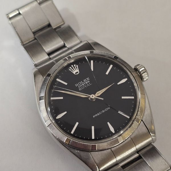 6427 1959 Rolex Oyster Royal Precision 33mm Wind Up Watch 6427 RLXR43 ...