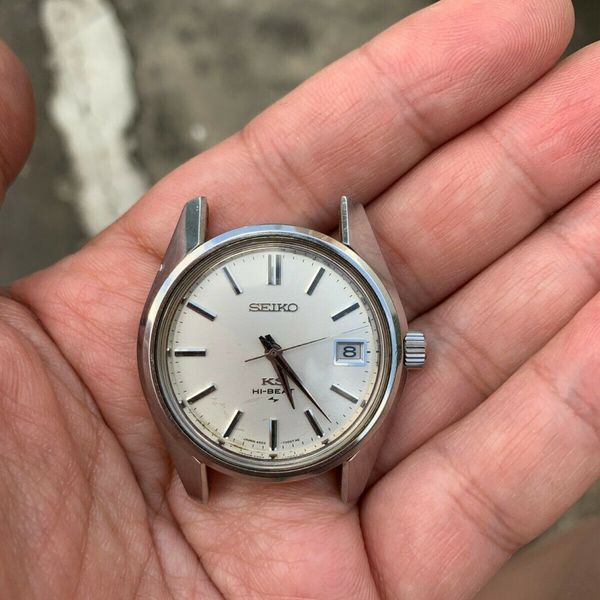 Vintage King Seiko 45027000 HiBeat Manual Winding Men Watch, Serviced